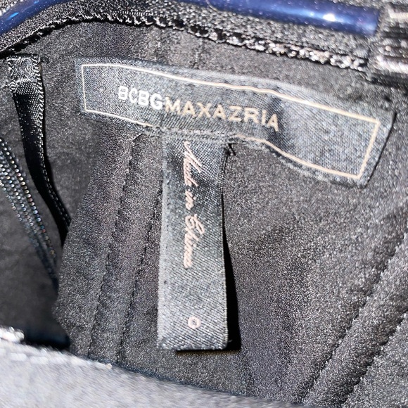 BCBG MINI BLACK DRESS - Picture 5 of 5